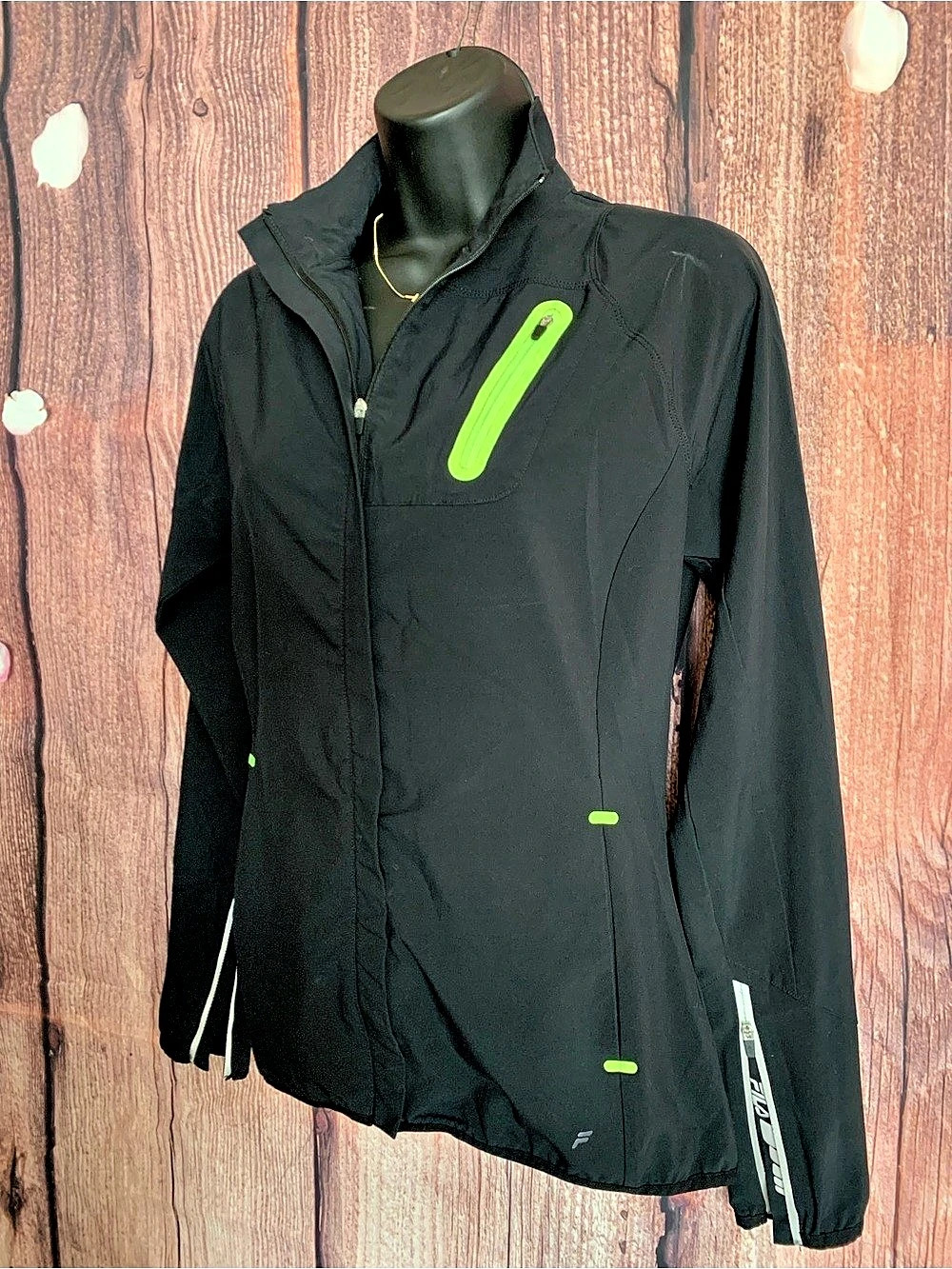FILA Women's Black Athletic Jacket Size XS